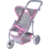 Knorr® Speelgoed Jogger Lio Poppenwagen - Ster Grijs -Speelgoedpop knorr speelgoed jogger lio poppenwagen ster grijs a363085