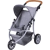 Knorr® Speelgoed Jogger Lio Poppenwagen - Stone Bruin -Speelgoedpop knorr speelgoed jogger lio poppenwagen stone bruin a363271