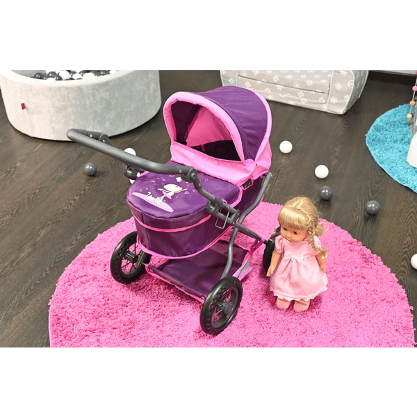 Knorr® Speelgoed NICI Miniclara - Poppenwagen First 4 Knorr® Speelgoed NICI Miniclara - Poppenwagen First - Afbeelding 2