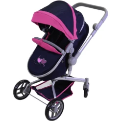 Knorr® Speelgoed Poppenwagen Boonk Flying Heart S Navy/roze 11 Knorr® Speelgoed Poppenwagen Boonk Flying Heart S Navy/roze -Speelgoedpop knorr speelgoed poppenwagen boonk flying heart s navy roze a311386 4