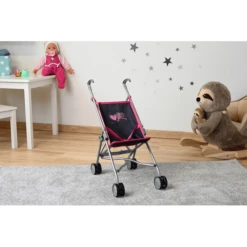 Knorr® Speelgoed Sim Vliegende Pop Buggy Heart S Blauw/roze -Speelgoedpop knorr speelgoed sim vliegende pop buggy heart s blauw roze a311367 3