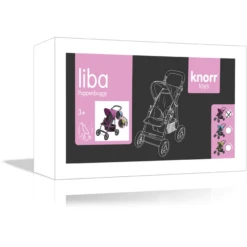 Knorr® Toys Poppenbuggy Liba - Tec Purple -Speelgoedpop knorr toys poppenbuggy liba tec purple a238042 1