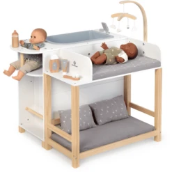 MUSTERKIND ® Doll Centre "Viola" Wit/natuur/grijs 9 MUSTERKIND ® Doll Centre "Viola" Wit/natuur/grijs -Speelgoedpop musterkind doll centre viola wit natuur grijs a392685 2