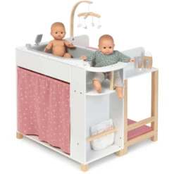 MUSTERKIND ® Dolls' Centre "Viola" Wit/naturel/oudroze -Speelgoedpop musterkind dolls centre viola wit naturel oudroze a392688 3