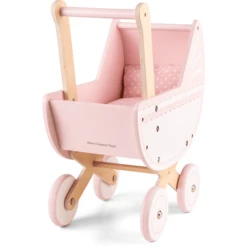 New Classic Toys® New Class Ic Toys Poppenwagen Roze Incl. Bedset -Speelgoedpop new class ic toys poppenwagen roze incl bedset a378668 2