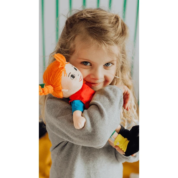 Pippi Langstrumpf Lappenpop 40 Cm 4 Pippi Langstrumpf Lappenpop 40 Cm - Afbeelding 2