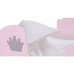 Speelgoedpop -Speelgoedpop roba poppen bed princess sophie roze a182020 1