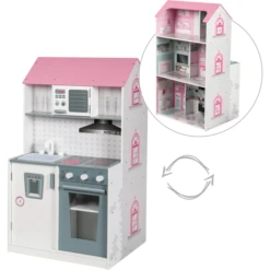 Roba Poppenhuis En Keuken 2 In -Speelgoedpop roba poppenhuis en keuken 2 in a309219 4