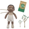 Rubens Barn Doll Basilicum - Mini Ecobuds -Speelgoedpop rubens barn doll basilicum mini ecobuds a359764