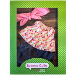 Rubens Barn Kleding - Summer Tijd Set - Cutie -Speelgoedpop rubens barn kleding summer tijd set cutie a360243 3