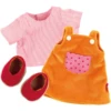 Sigikid ® Quendy Kledingset, Roze- Orange 2 Sigikid ® Quendy Kledingset, Roze- Orange -Speelgoedpop sigikid quendy kledingset roze orange a358991