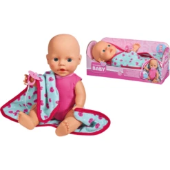 Simba Pasgeboren Baby Met Knuffeldoekje -Speelgoedpop simba pasgeboren baby met knuffeldoekje a377916 1