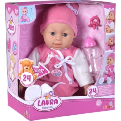 Simba Soft Body Doll Laura - Baby Talk 38cm 8 Simba Soft Body Doll Laura - Baby Talk 38cm -Speelgoedpop simba soft body doll laura baby talk 38cm a353756 1