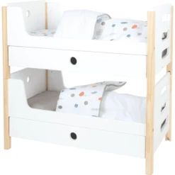 Small Foot ® Doll's Loft Bed " Little Button" -Speelgoedpop small foot dolls loft bed little button a303426 1
