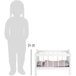 Small Foot ® Poppenbakje -Speelgoedpop small foot poppenbakje a304010 4