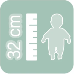 Smoby Baby Nurse Knuffelpop, 32 Cm -Speelgoedpop smoby baby nurse knuffelpop 32 cm a354785 2