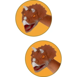 SPIEGELBURG COPPENRATH Triceratops Handpop - T-Rex World -Speelgoedpop spiegelburg coppenrath triceratops handpop t rex world a345254 1