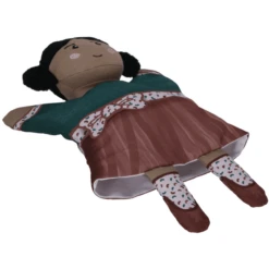 Sterntaler Handpop Bea Print -Speelgoedpop sterntaler handpop bea print a409700 2