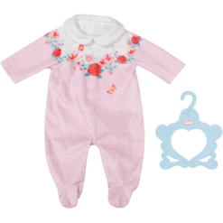 Zapf Creation Baby Annabell® Romper Roze Bloemen 43cm -Speelgoedpop zapf creation baby annabell romper roze bloemen 43cm a335529 3