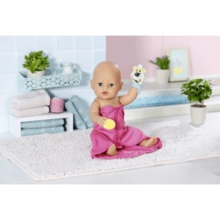 Zapf Creation BABY Born Bath Handdoek Met Kap En Spons -Speelgoedpop zapf creation baby born bath handdoek met kap en spons a307411 3