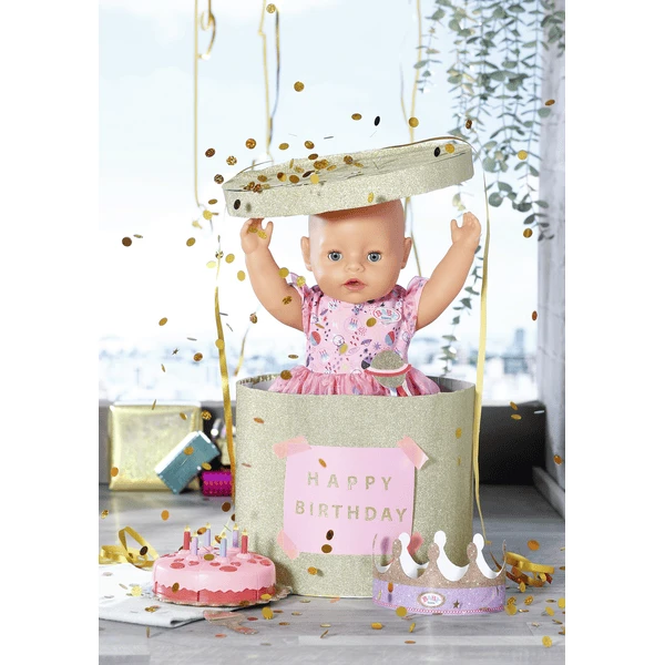 Zapf Creation BABY Born Deluxe Gelukkige Birth Dag Set 43 Cm 6 Zapf Creation BABY Born Deluxe Gelukkige Birth Dag Set 43 Cm - Afbeelding 4