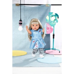 Zapf Creation BABY Born® Deluxe Jeans Jurk 43cm 10 Zapf Creation BABY Born® Deluxe Jeans Jurk 43cm -Speelgoedpop zapf creation baby born deluxe jeans jurk 43cm a335582 4