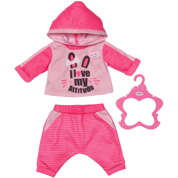 Zapf Creation BABY Born® Joggingpak 2 Ass. 43cm 4 Zapf Creation BABY Born® Joggingpak 2 Ass. 43cm - Afbeelding 2