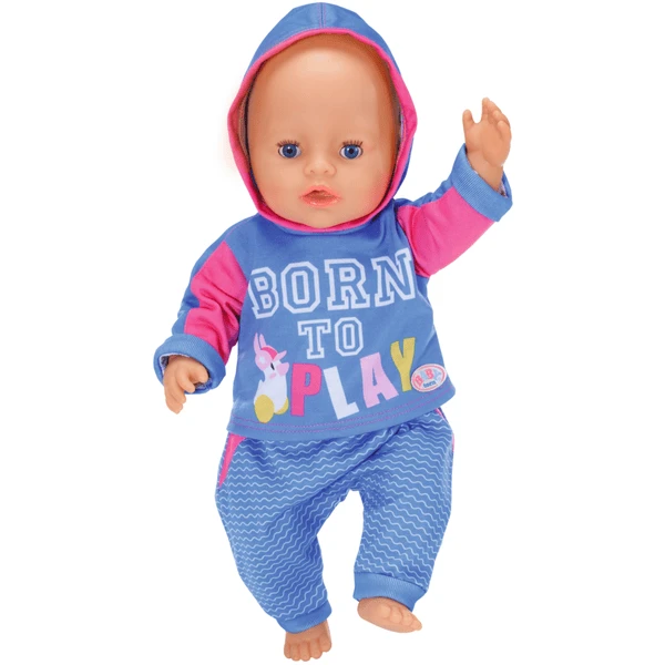 Zapf Creation BABY Born® Joggingpak 2 Ass. 43cm 7 Zapf Creation BABY Born® Joggingpak 2 Ass. 43cm - Afbeelding 5