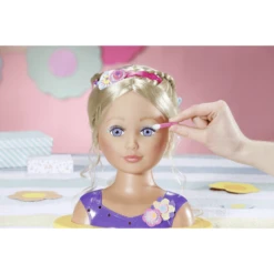 Zapf Creation BABY Born® Sister Styling Head -Speelgoedpop zapf creation baby born sister styling head a295240 3