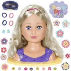 Zapf Creation BABY Born® Sister Styling Head -Speelgoedpop zapf creation baby born sister styling head a295240 4