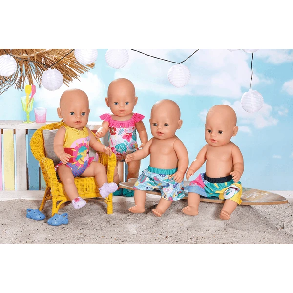 Zapf Creation BABY Born® Weekendbad Shorts 2 Ass. 43cm 5 Zapf Creation BABY Born® Weekendbad Shorts 2 Ass. 43cm - Afbeelding 3