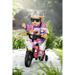 Zapf Creation BABY Geboren Fiets -Speelgoedpop zapf creation baby geboren fiets a307206 4