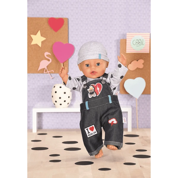 Zapf Creation Dolly Moda Berlijn Uitzet 43 Cm 4 Zapf Creation Dolly Moda Berlijn Uitzet 43 Cm - Afbeelding 2