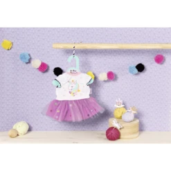 Zapf Creation Dolly Moda Eenhoorn Shirt Met Tutu, 36cm -Speelgoedpop zapf creation dolly moda eenhoorn shirt met tutu 36cm a267682 3