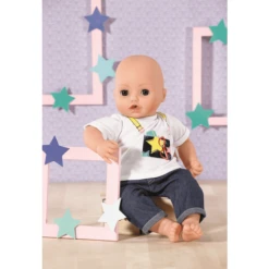 Zapf Creation Dolly Moda Jeans Broek Outfit 43cm -Speelgoedpop zapf creation dolly moda jeans broek outfit 43cm a307460 4