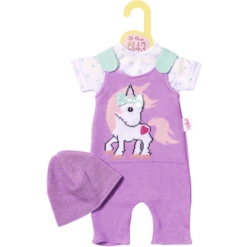 Zapf Creation Dolly Moda Kruippakje Met Muts 43 Cm