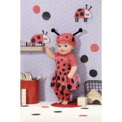 Zapf Creation Dolly Moda Lief Lieve Lieveheersbeestje Outfit 36cm -Speelgoedpop zapf creation dolly moda lief lieve lieveheersbeestje outfit 36cm a295302 3