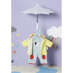 Zapf Creation Dolly Moda Salopette Met Regenjas, 36cm, 36cm -Speelgoedpop zapf creation dolly moda salopette met regenjas 36cm 36cm a267659 3